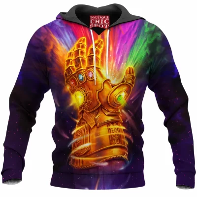 Comic Hoodie, Infinity Gauntlet Hoodie