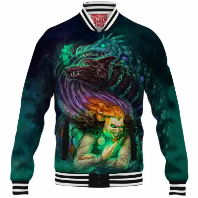 Comic Baseball-Jacket, Loki Baseball-Jacket