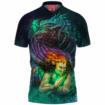 Comic Polo Shirt, Loki Polo Shirt