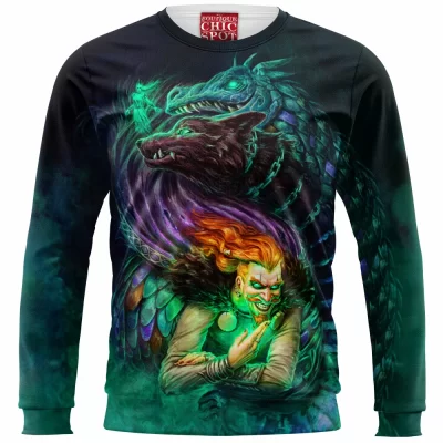 Comic Sweatshirt, Superhero Sweatshirt