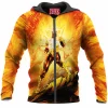Comic Zip-Hoodie, Firestorm Zip-Hoodie
