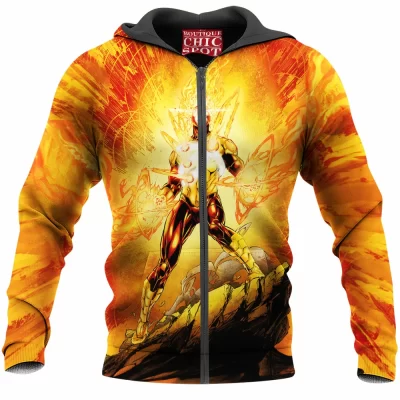 Comic Zip-Hoodie, Firestorm Zip-Hoodie