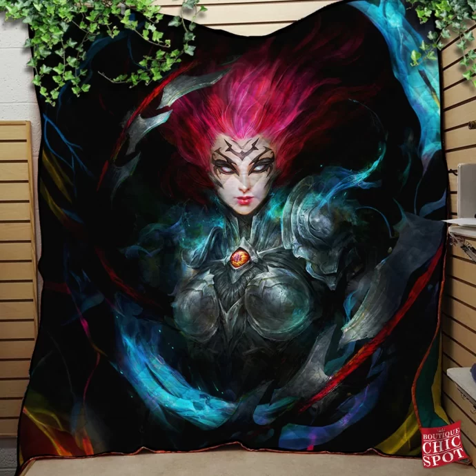 Fury - Darksiders Quilt Blanket