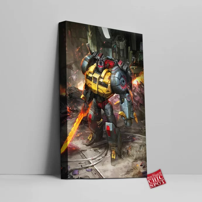 Grimlock Canvas Wall Art