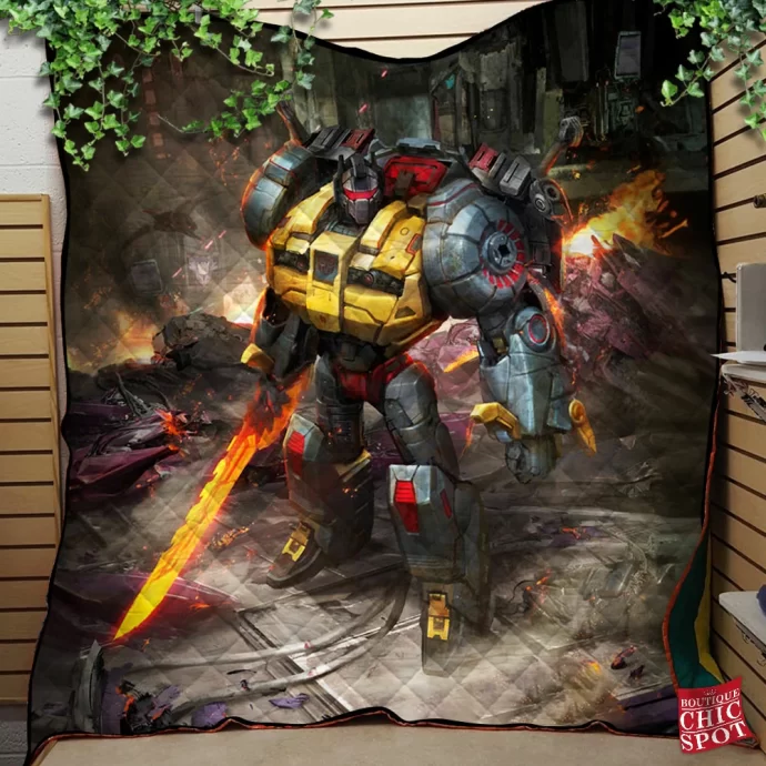 Grimlock Quilt Blanket