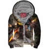 Grimlock Zip-Fleece-Hoodie, Transformers Zip-Fleece-Hoodie, T-Rex Zip-Fleece-Hoodie, Sci-Fi Zip-Fleece-Hoodie