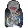 Anime Zip-Fleece-Hoodie, Gundam Zip-Fleece-Hoodie