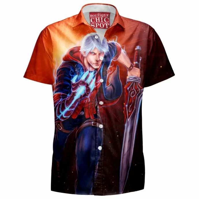 Nero Devil May Cry 4 Hawaiian Shirt