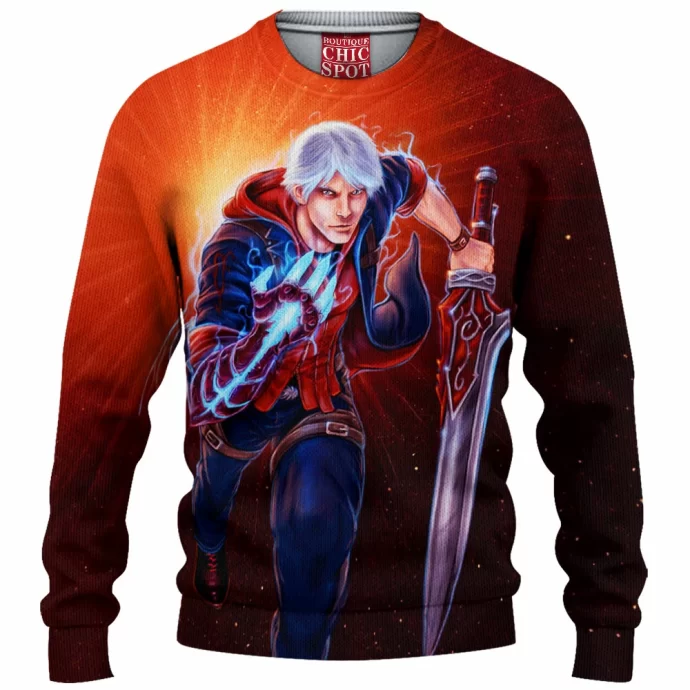 Nero Devil May Cry 4 Knitted Sweater