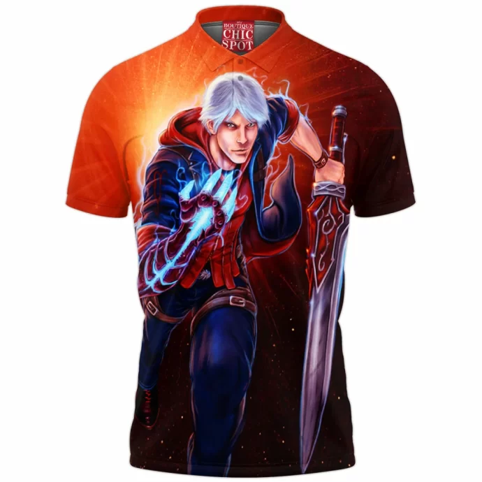 Nero Devil May Cry 4 Polo Shirt