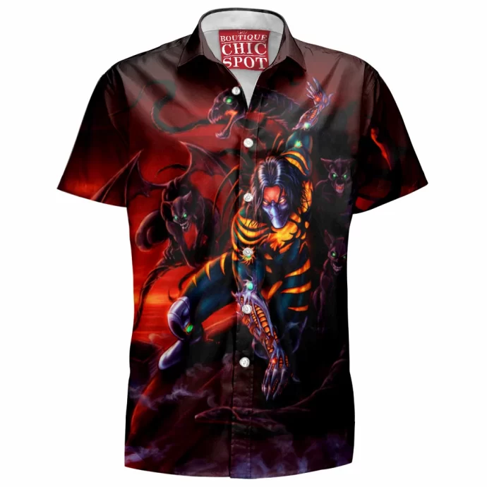 The Darkness Comic Hawaiian Shirt