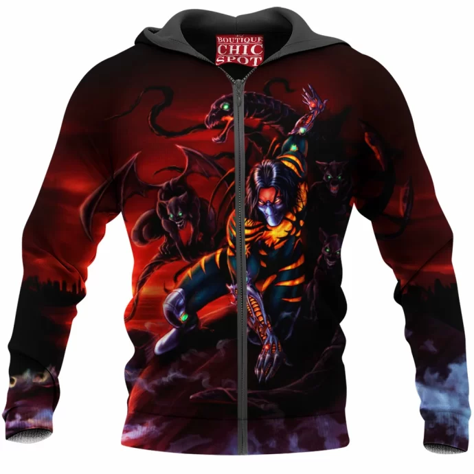 The Darkness Comic Zip Hoodie