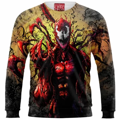Comic Sweatshirt, Carnage Sweatshirt, Villains Sweatshirt, Superhero Sweatshirt