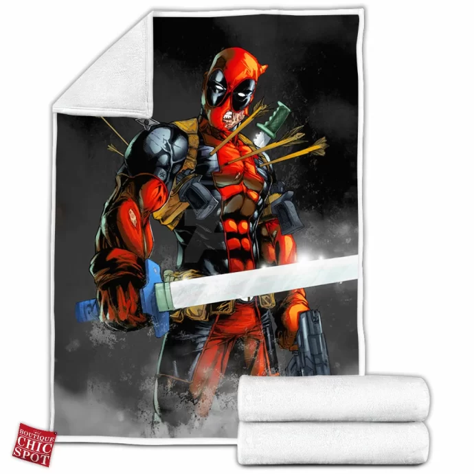 Deadpool Fleece Blanket