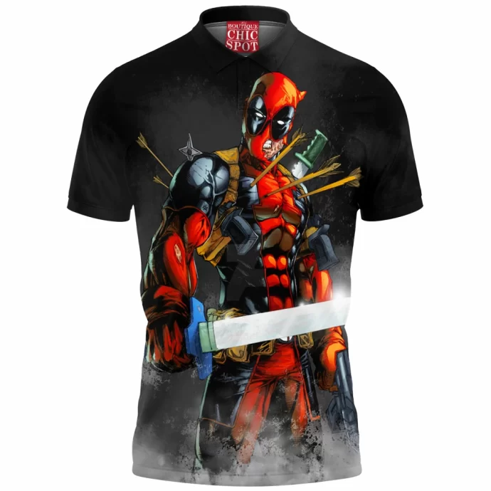 Deadpool Polo Shirt