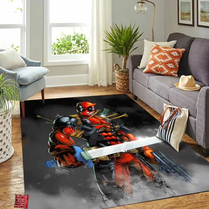 Deadpool Rectangle Rug