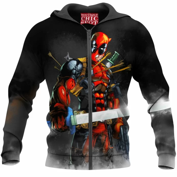 Deadpool Zip Hoodie