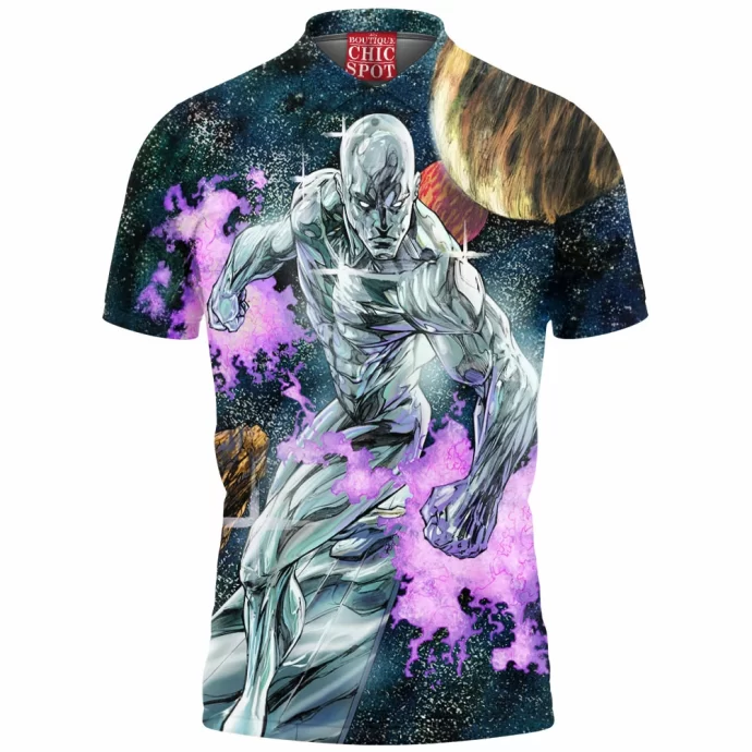 Silver Surfer Polo Shirt