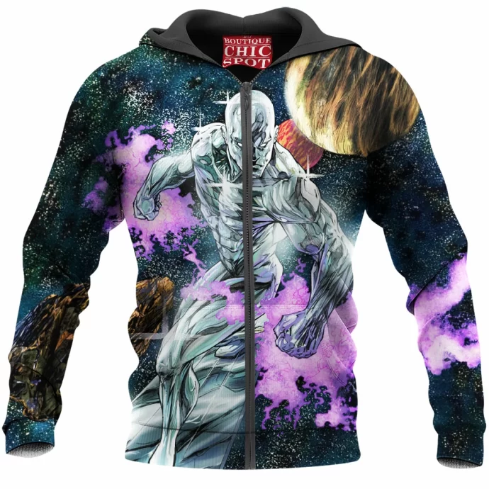 Silver Surfer Zip Hoodie