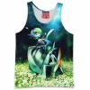 Anime Tank-Top, Mega Gallade Tank-Top, Mega Gardevoir Tank-Top, Pokemon Tank-Top