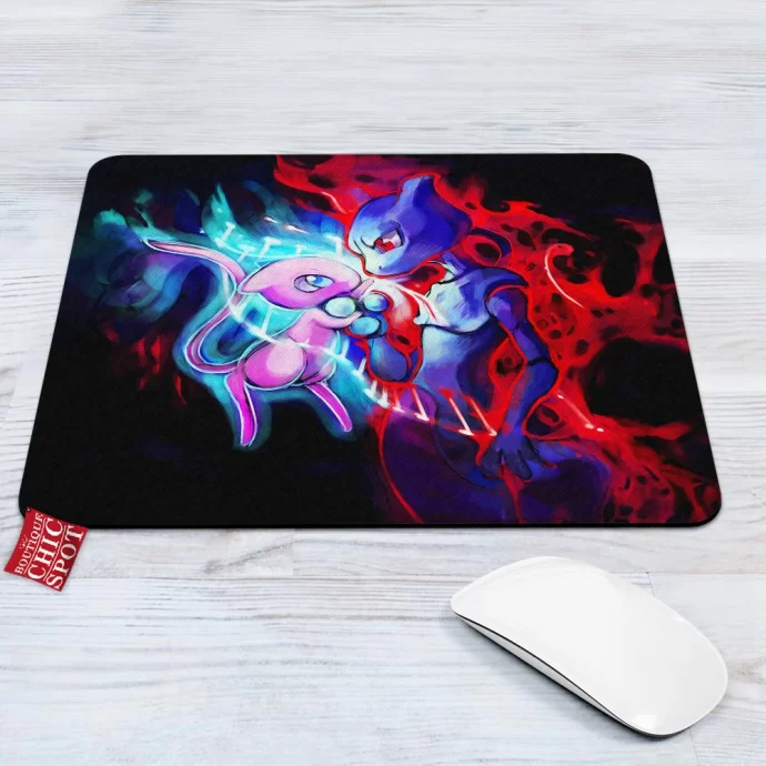 Doodle Mew And Mew Two Mouse Pad