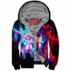 Anime Zip-Fleece-Hoodie, Mew Zip-Fleece-Hoodie, Pokemon Zip-Fleece-Hoodie