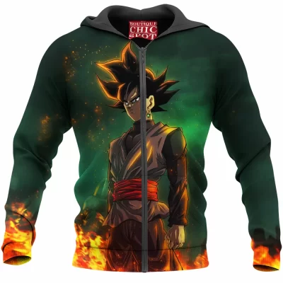 Anime Zip-Hoodie, Goku Zip-Hoodie, Dragon Ball Zip-Hoodie