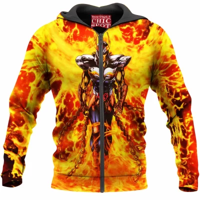 Anime Zip-Hoodie, Saint Seiya Zip-Hoodie