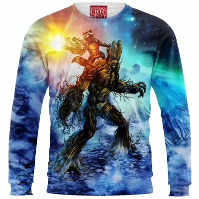 Galaxy Sweatshirt, Comic Sweatshirt, Superhero Sweatshirt
