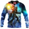 Comic Zip-Hoodie, Groot Zip-Hoodie, Guardians of The Galaxy Zip-Hoodie