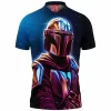 Boba Fett Polo Shirt, Sci-Fi Polo Shirt, Star Wars Polo Shirt