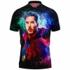 Comic Polo Shirt, Doctor Strange Polo Shirt