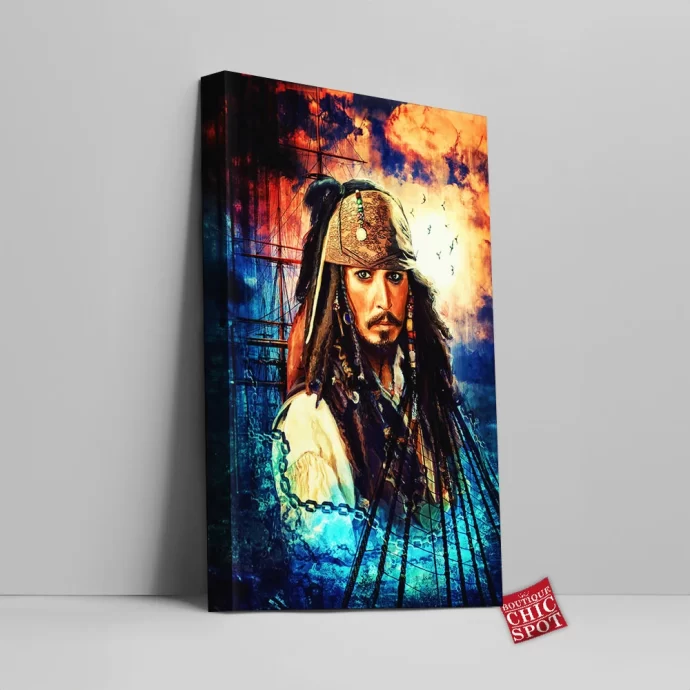 Jack Sparrow Canvas Wall Art