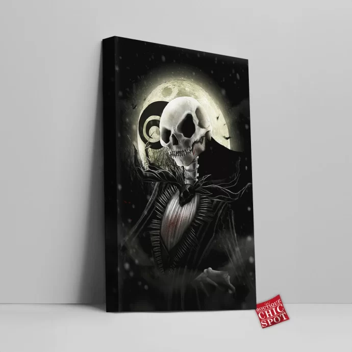 Jack Skellington Canvas Wall Art