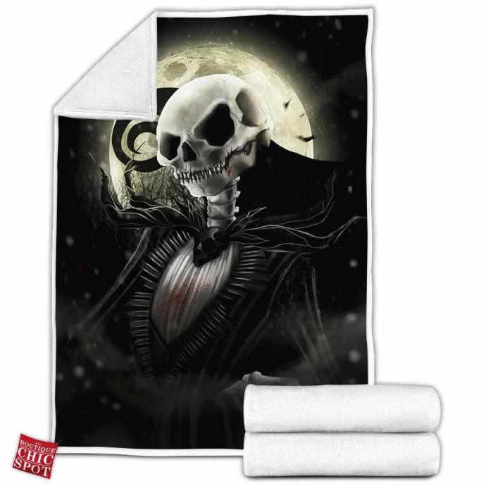 Jack Skellington Fleece Blanket