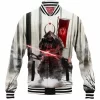 Samurai Baseball-Jacket, Darth Vader Baseball-Jacket, Star Wars Baseball-Jacket, Sci-Fi Baseball-Jacket