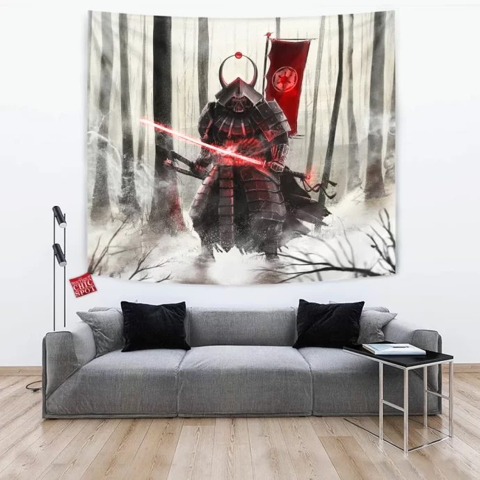 Samurai Vader Tapestry