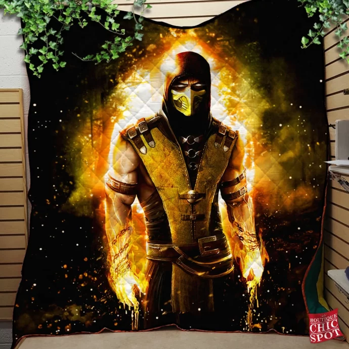 Scorpion Quilt Blanket