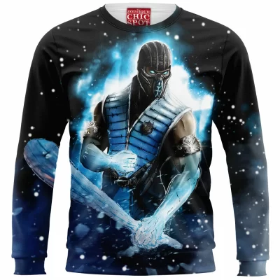 Game Sweatshirt, Sub Zero Sweatshirt, Mortal Kombat Sweatshirt, Sub-Zero Sweatshirt