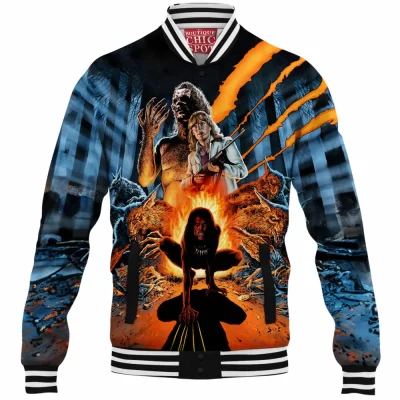 Anime Baseball-Jacket, Howls Moving Castle Baseball-Jacket, Ghibli Baseball-Jacket