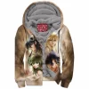 Anime Zip-Fleece-Hoodie, Saint Seiya Zip-Fleece-Hoodie