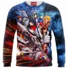 Anime Zip Sweatshirt, Robotech War Zip Sweatshirt