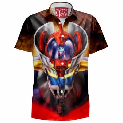 Anime Hawaiian-Shirt, Mazinger Z Hawaiian-Shirt