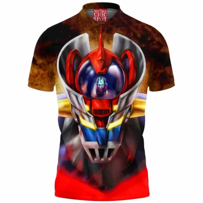 Anime Polo Shirt, Mazinger Z Polo Shirt
