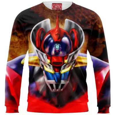 Anime Zip Sweatshirt, Mazinger Z Zip Sweatshirt