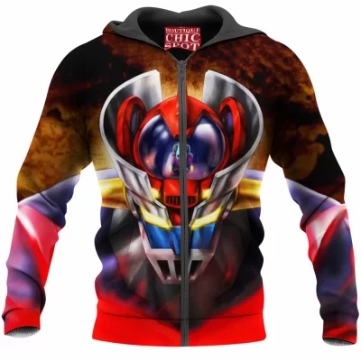 Anime Zip-Hoodie, Mazinger Z Zip-Hoodie