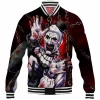 Art the Clown Baseball-Jacket, Horror Baseball-Jacket, Terrifier Baseball-Jacket