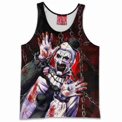 Art the Clown Tank-Top, Horror Tank-Top, Terrifier Tank-Top