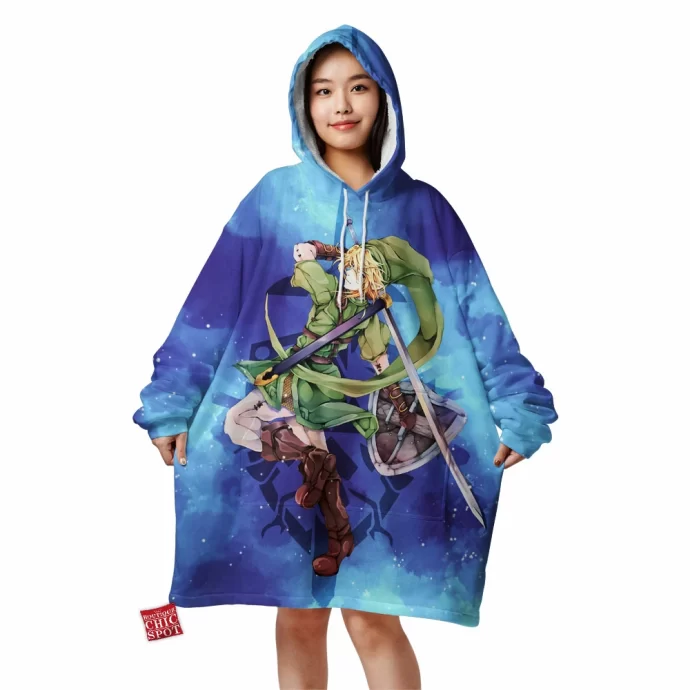 Legend Of Zelda Hero Of Time Blanket Hoodie