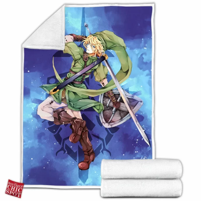 Legend Of Zelda Hero Of Time Fleece Blanket